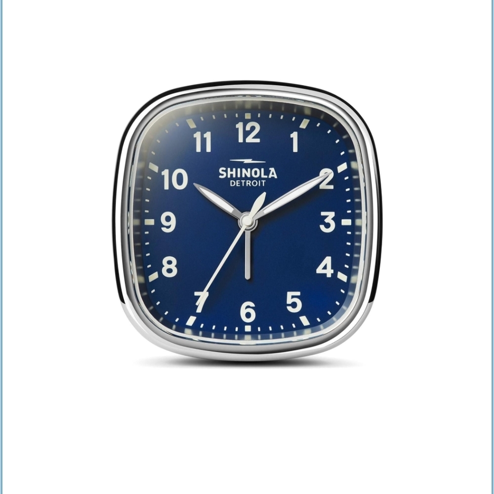 Shinola Guardian Travel Alarm Clock